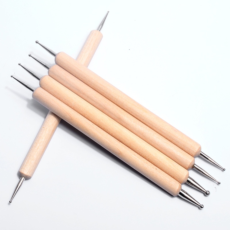 Pretty Dotting Pen (Isi 5pcs) / Dotting Tools / Dot Dotting / Pen Dotting WARNA