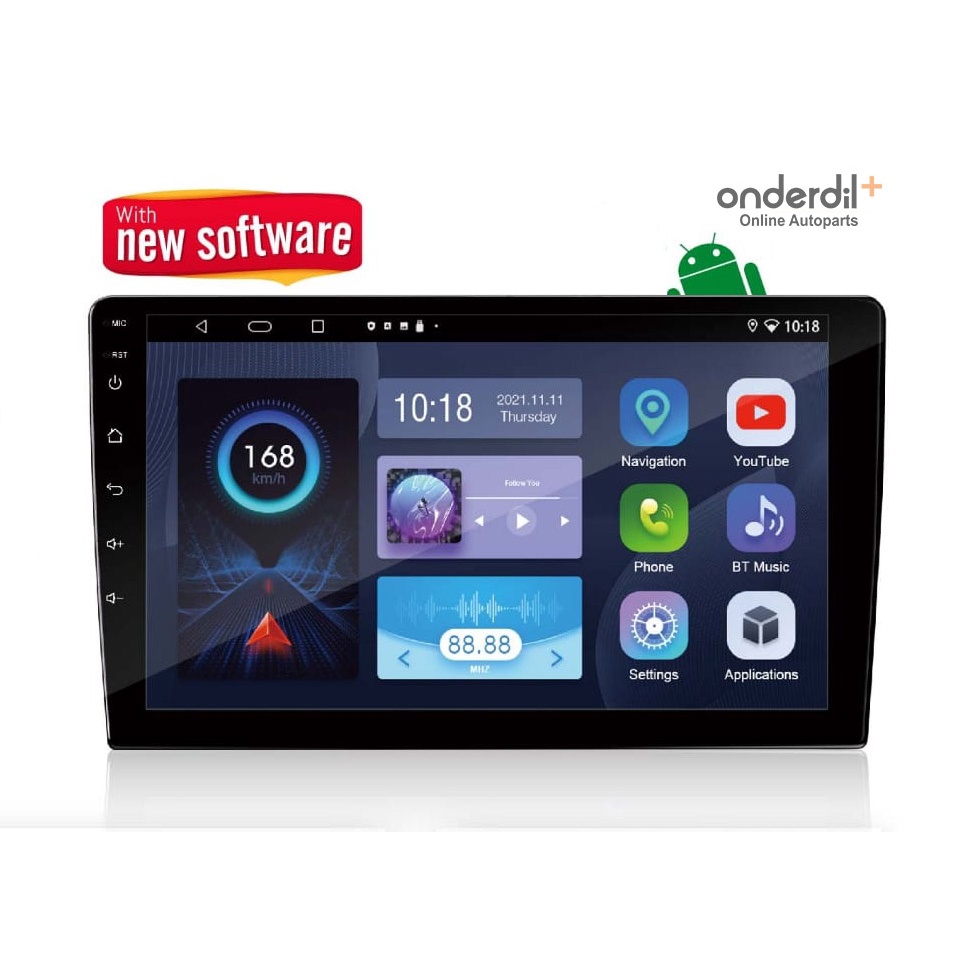 Head Unit Android ORCA 10" inch Seri ECO
