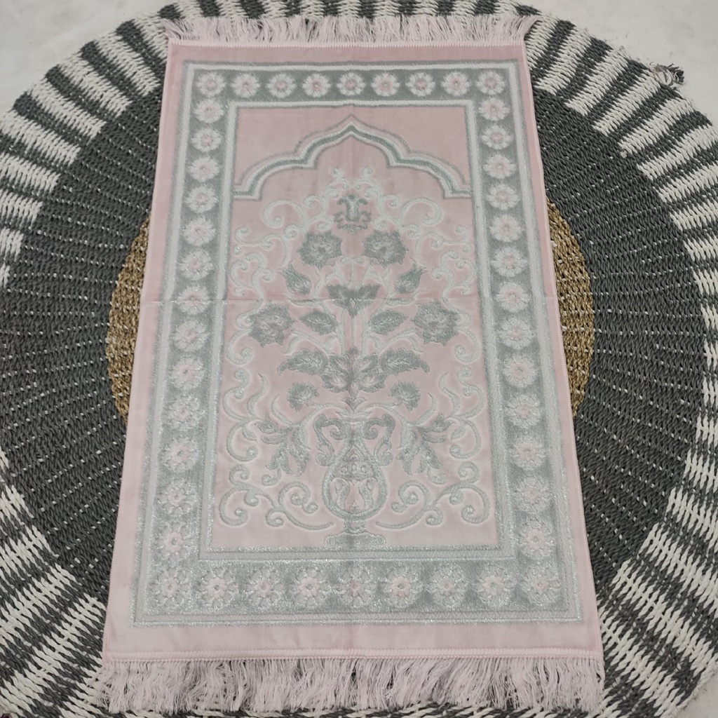 Sajadah Turki Kadifeteks Pastel terlaris