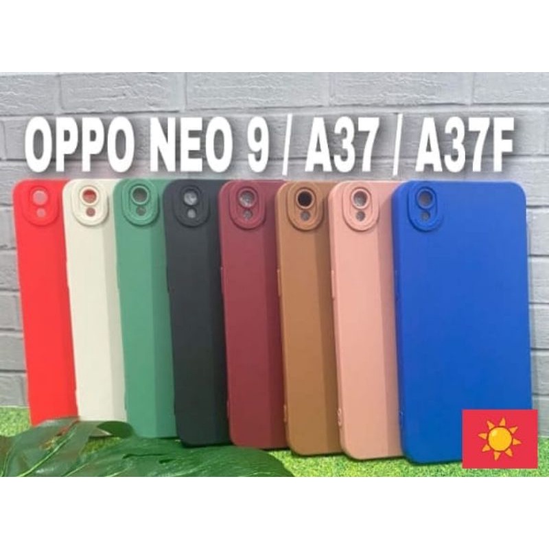 SLIKON/case soft casing terbaru macaron tipe Oppo Neo 9/A37/A37F my choice case