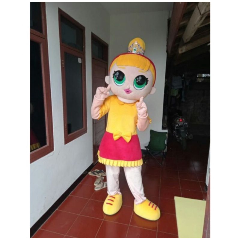 Termurah Costum Badut LOL kuning