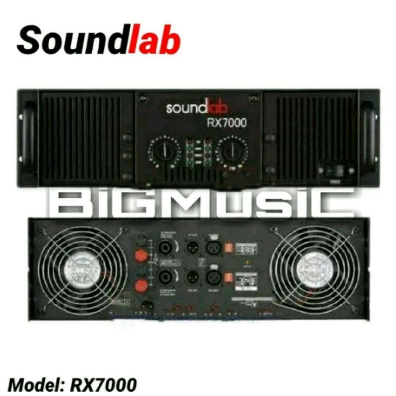 Power Soundlab RX 7000 Original Amplifier RX7000