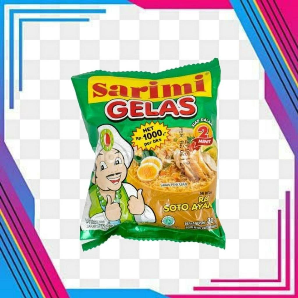 

Sarimi Gelas Soto Ecer & Renceng x10