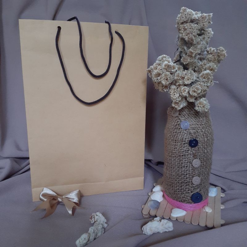 

Paper Bag Coklat Estetik | Bisa Custome Gambar/sablon