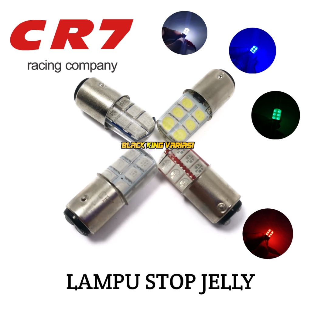 Bohlam Lampu Stop Rem Led 12 Mata Lampu Stop Jelly 12 Mata 12v Universal Matic Mio Beat Vario Scoopy Lampu Rem Jelly 12 Mata Flash