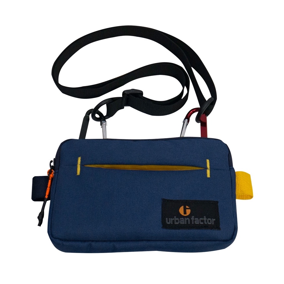 CHEERS NAVY |ManNeedMe x URBAN| Tas Selempang Pria Tas Handphone Sling Bag ORIGINAL