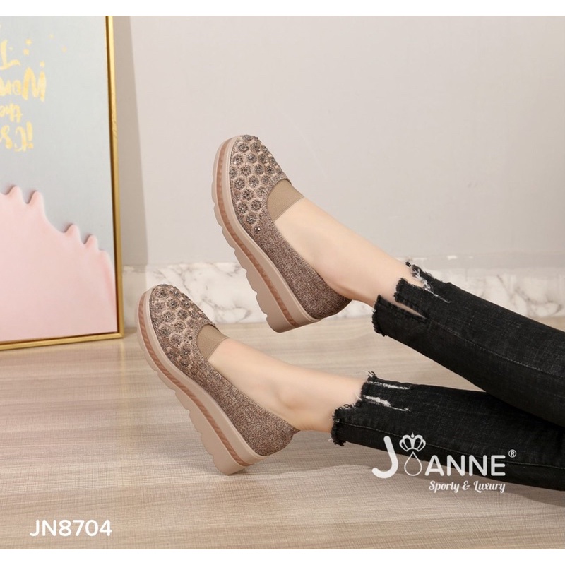 JOANNE Sepatu Wedges Shoes JN8704 [ORIGINAL BRAND]