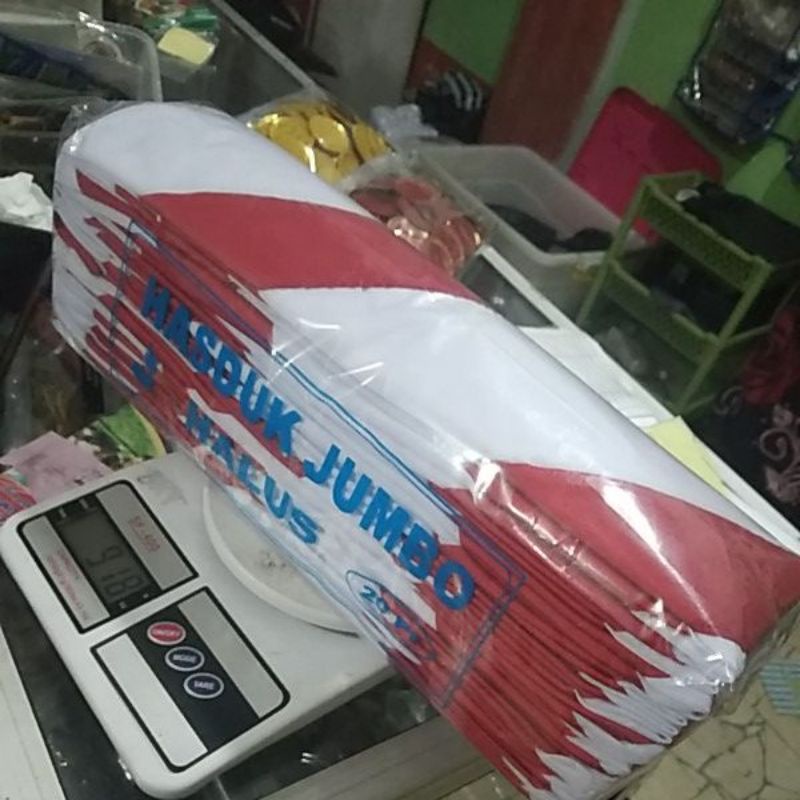 Hasduk Pramuka jumbo halus 20biji 150cm