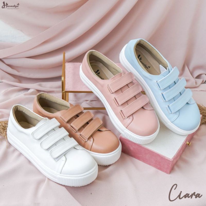 PRE ORDER CIARA SHOES by Hasnaliya Shoes - Matterial Synth Leater (Nappa)