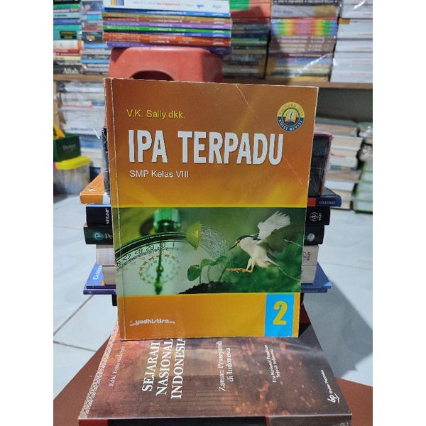 IPA terpadu. kelas 2 SMP. yudhistira revisi