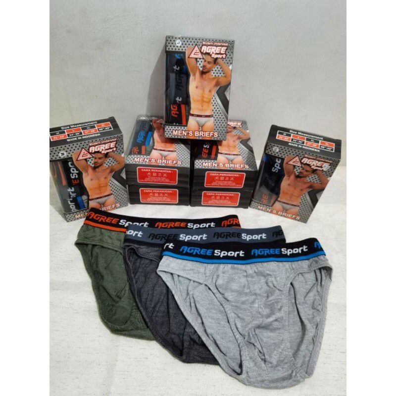 celana dalam AGREE SPORT UKURAN M L XL XXL