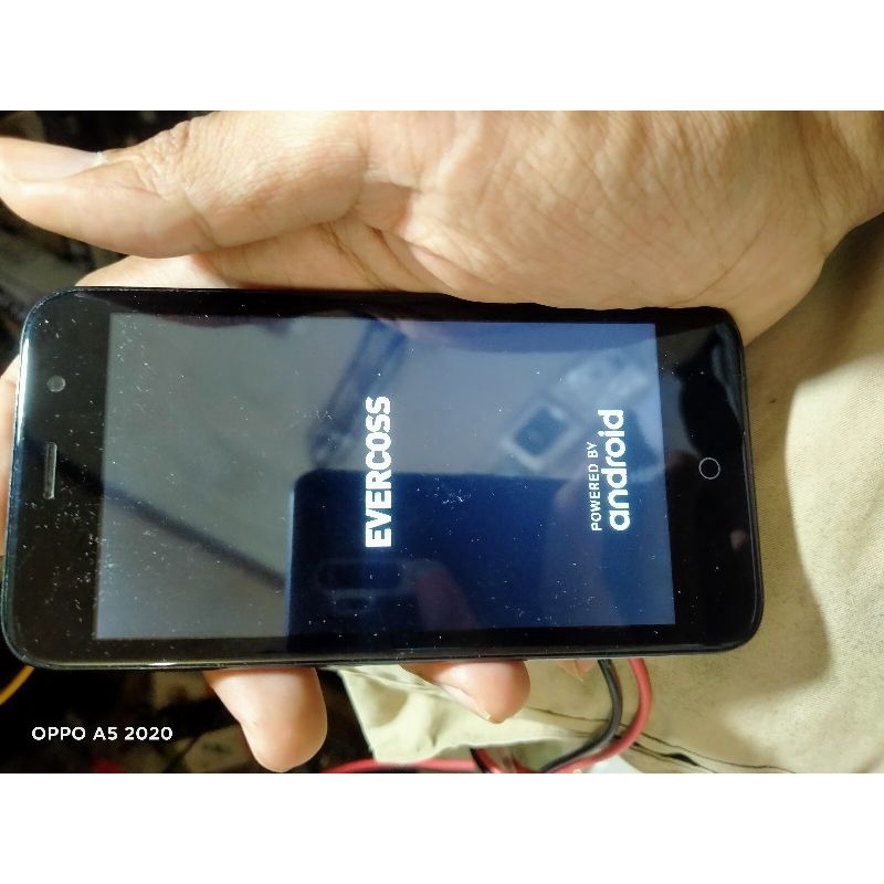 Lcd + layar sentuh evercoss S45 copotan
