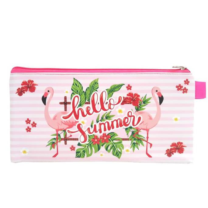 

Jual Mini Case Flamingo Tempat Pensil Stationary Pencil Case Karakter Kwalitas Terbaik