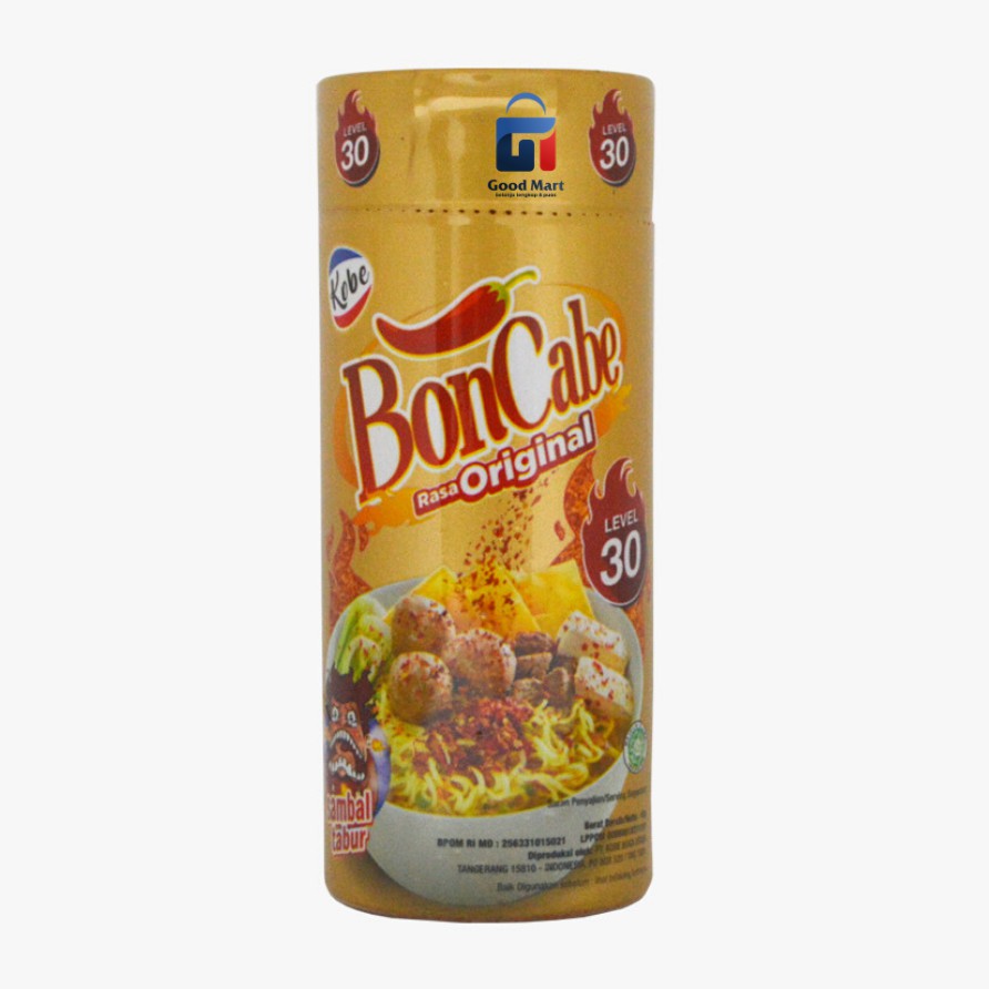 

BOTOL Bon Cabe - Pedas Level 30 Sambal Tabur Kemasan Botol - 40gr
