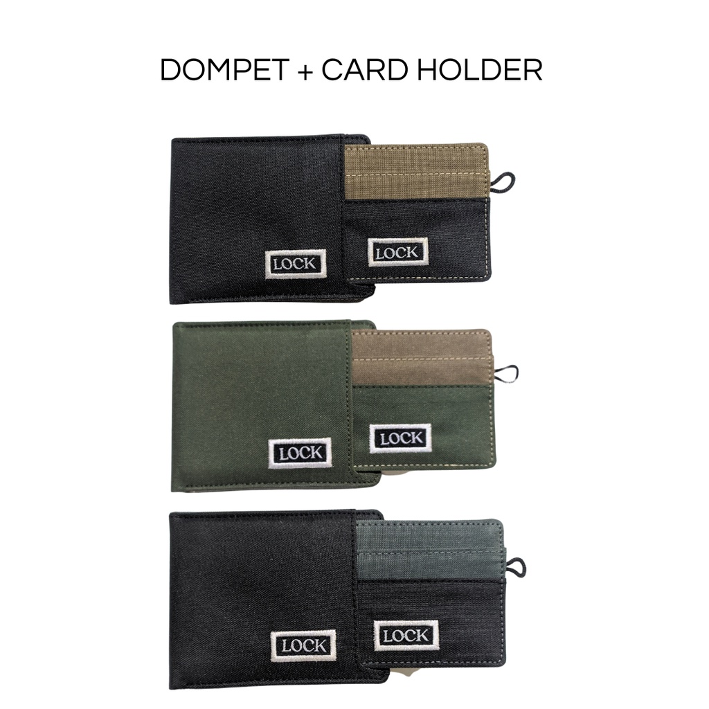 Dompet Pria Pendek  Waterproof Dompet Lipat Anti Air Pria Wanita Distro LS452