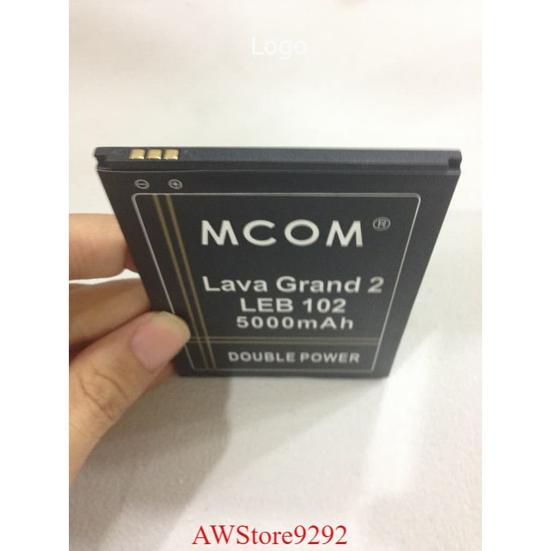 Mcom Battery Batre Baterai Double Power Mcom Lava Iris Grand 2 LEB102