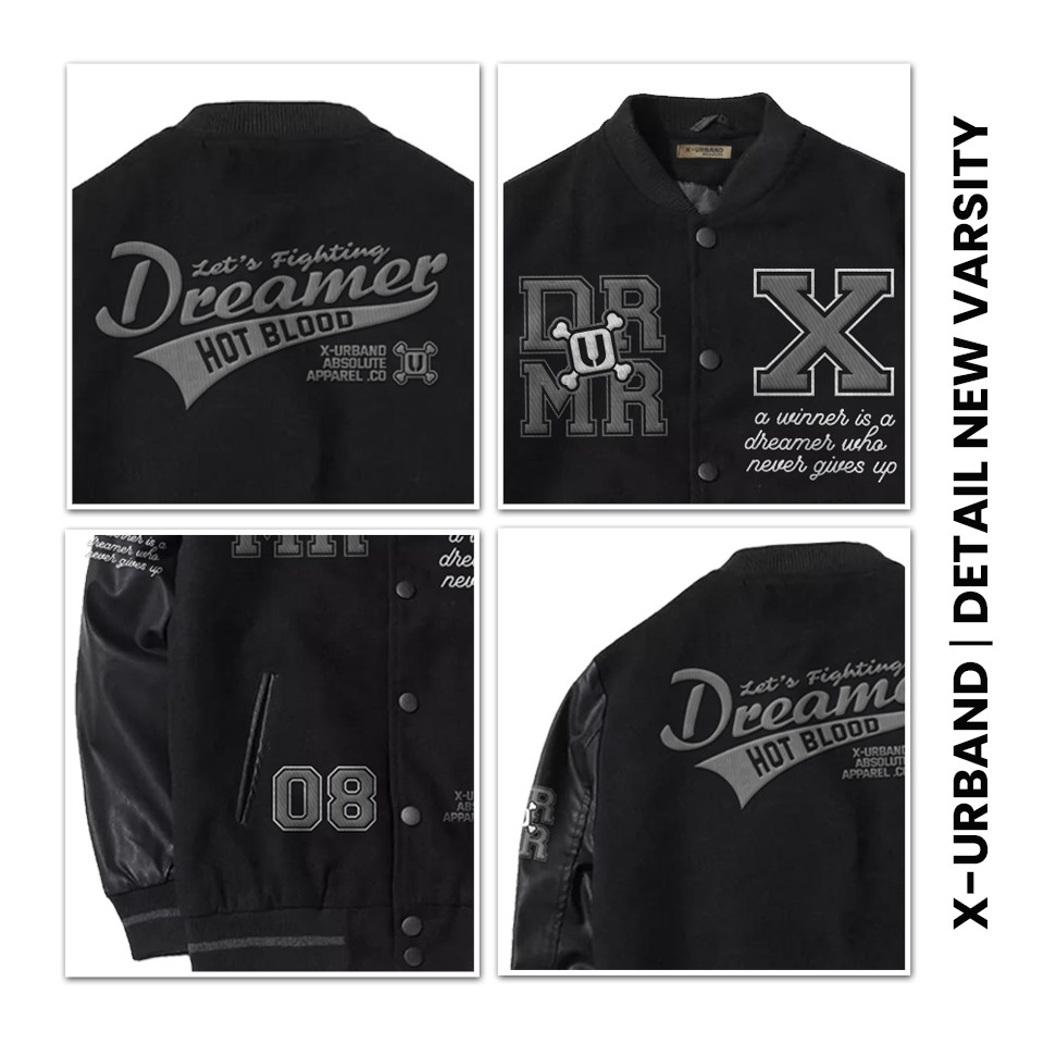 Dhozen Jaket Varsity Dreamer A281