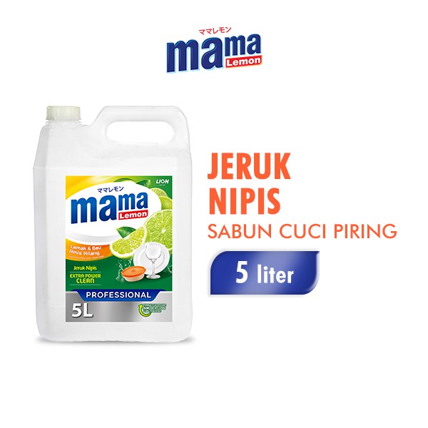 Mama Lemon Pencuci Piring Jeruk Nipis Jerigen 5L