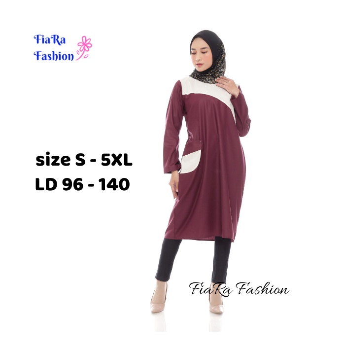 Long Tunik - Tunik Jumbo Katun Toyobo / TM.K1