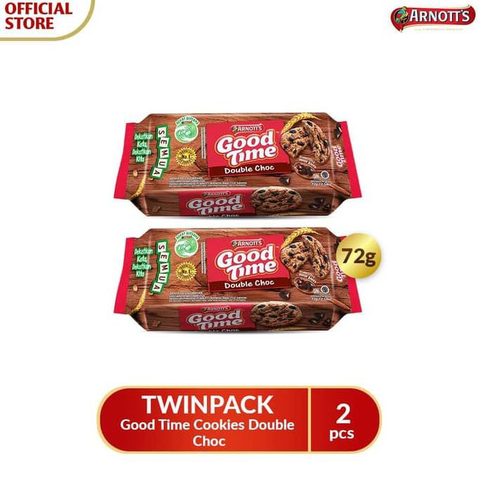 

PROMO Murahh TWINPACK Good Time Cookies Double Choc best seller