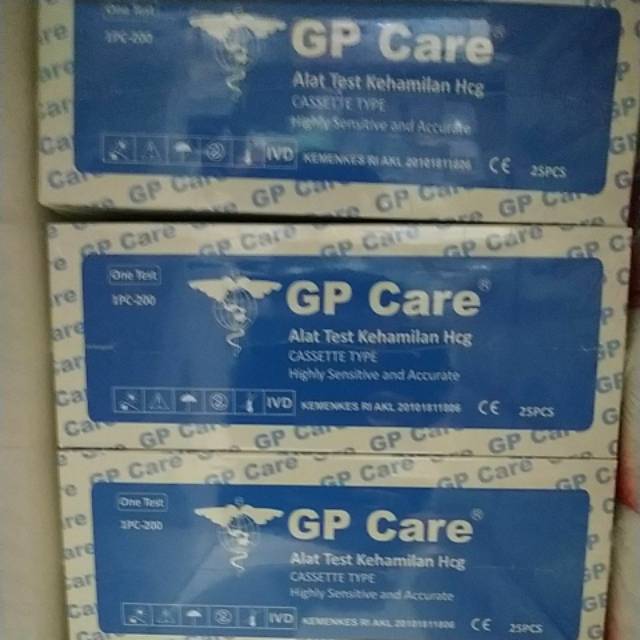 Tespek / Tes kehamilan merk Gp Care / hcg GP Care Device / hcg cassete gp care