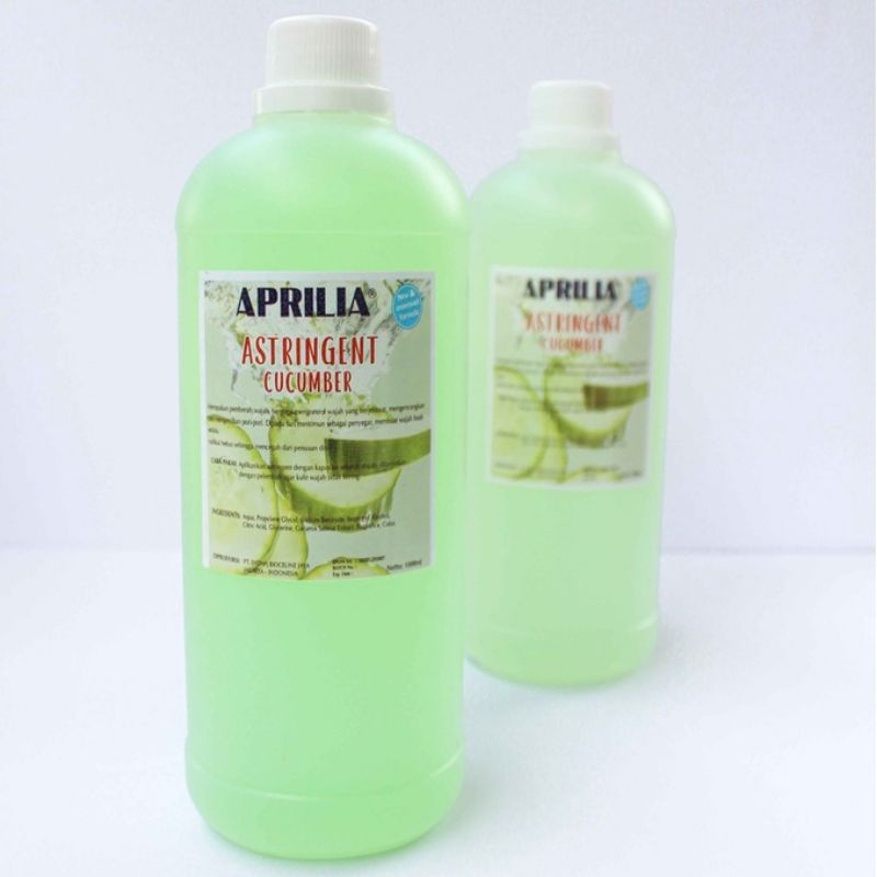 Astringent cucumber 1 Liter/toner jerawat/toner acne/pembersih jerawat/toner jerawat beruntusan/pengecil poripori wajah pria/penghilang jerawat/penghilang bekas jerawat/penghilang jerawat pria bpom/pembersih wajah/pembersih muka/Pembersih Make up/Cleanser