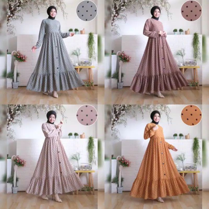 GAMIS REINA POLKADOT_GAMIS POLKADOT_GAMIS CERUTY POLKADOT