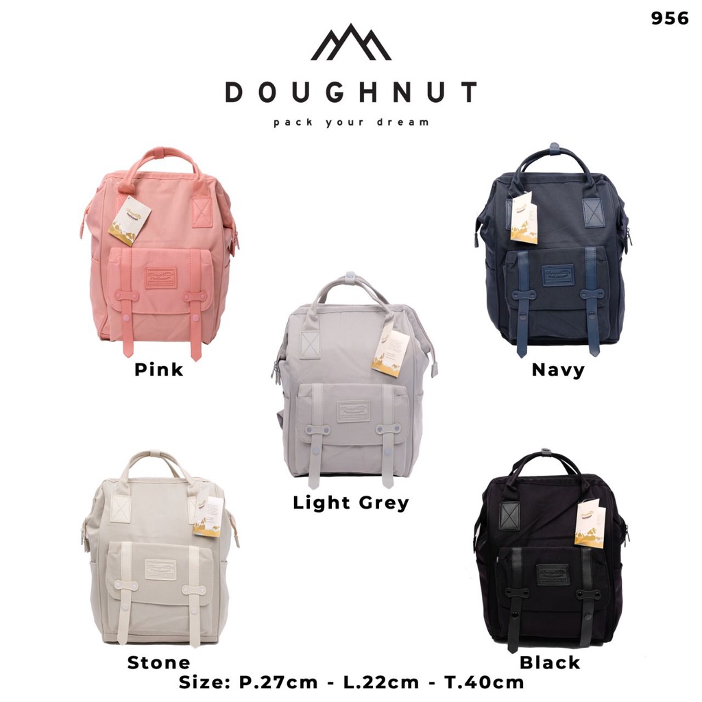 FS TERMURAH Ransel Doughnut Besar 956 Grade original Premium / Backpack / Large / Tas Punggung Kanva