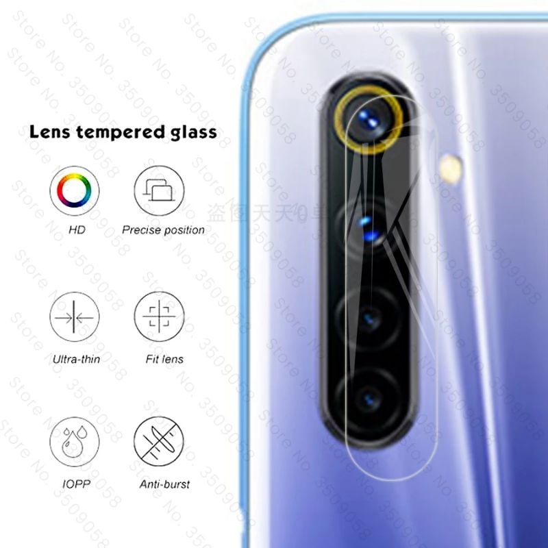 3IN1 TEMPERED GLASS LAYAR KAMERA SKIN CARBON REALME 6 REALMI 6 TG ANTI GORES FULL SCREEN PROTECTOR