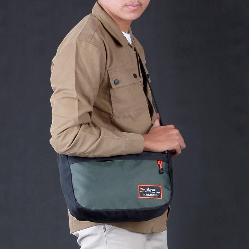 Original - Termurah Tas Salempang Pria Tas Perahu Slingbag Selempang Kerja Kuliah Sekolah Tourer Shoulder Bag