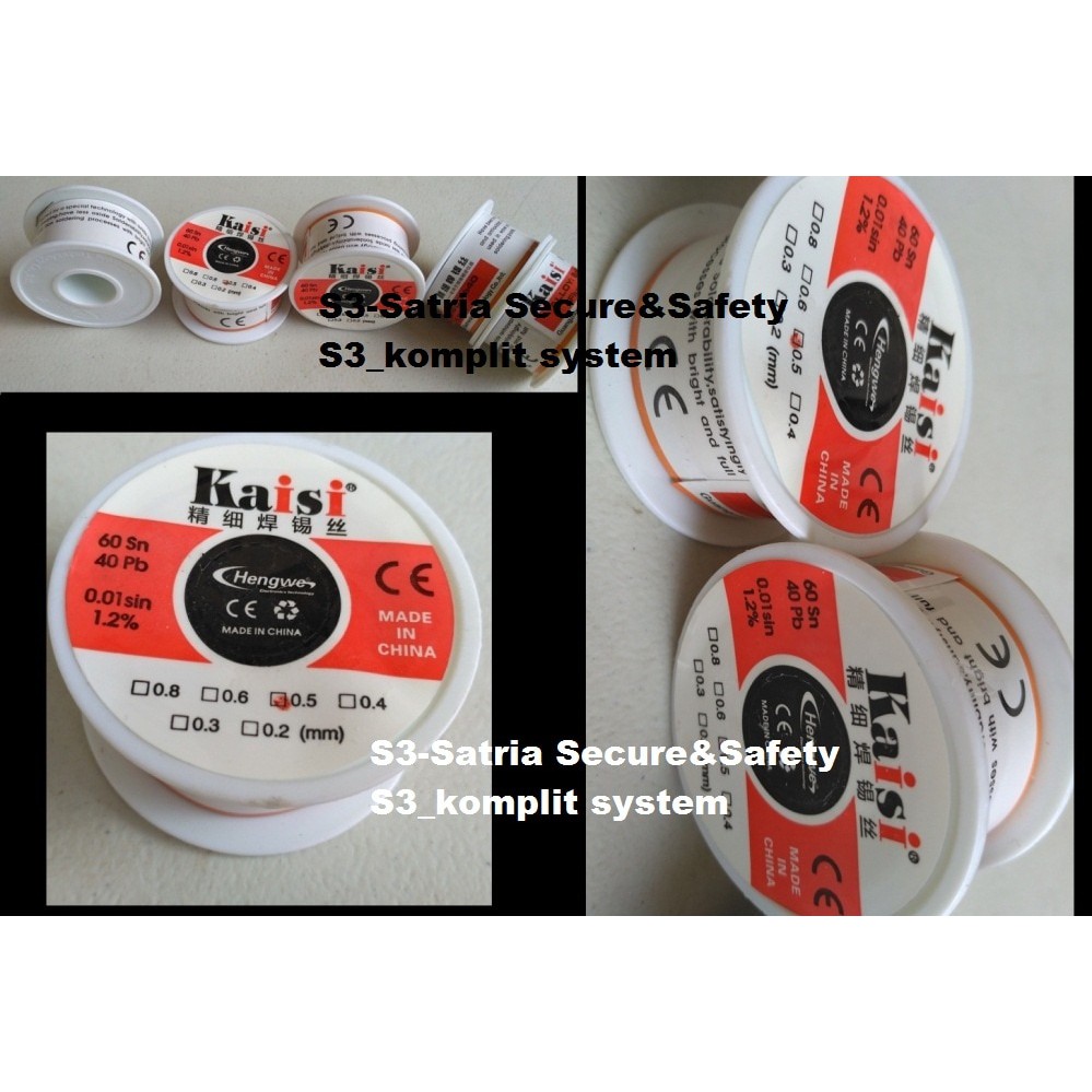 

Timah Solder 0,5 mm Kawat 0,5mm KAISI 0.5 mm kecil 0.5mm