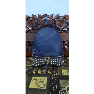 [SOLD OUT] Tas ransel backpack Michael Kors Rhea zip stud original preloved