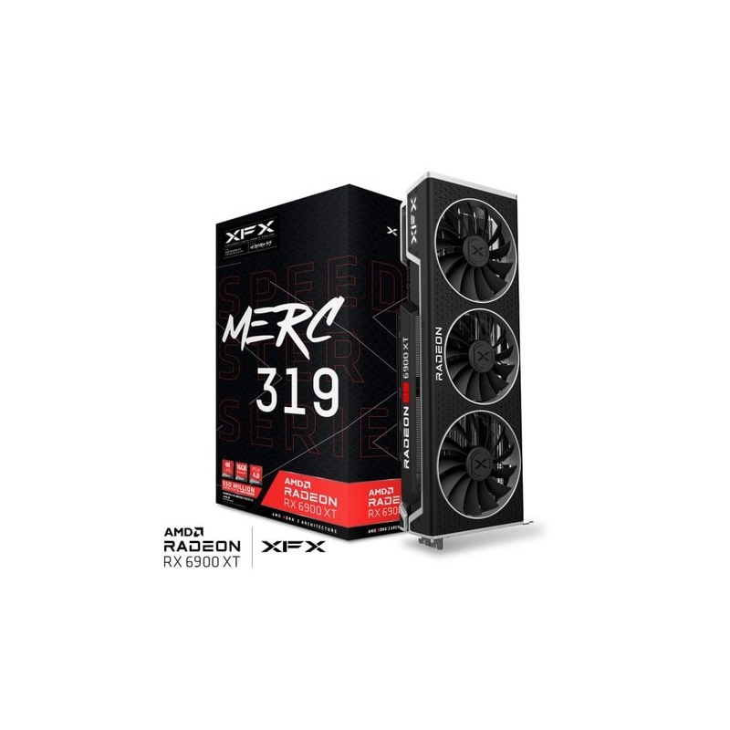 XFX Radeon RX 6900 XT Limited BLACK 16GB DDR6 SPEEDSTER MERC 319 - RX-69XTACSD9