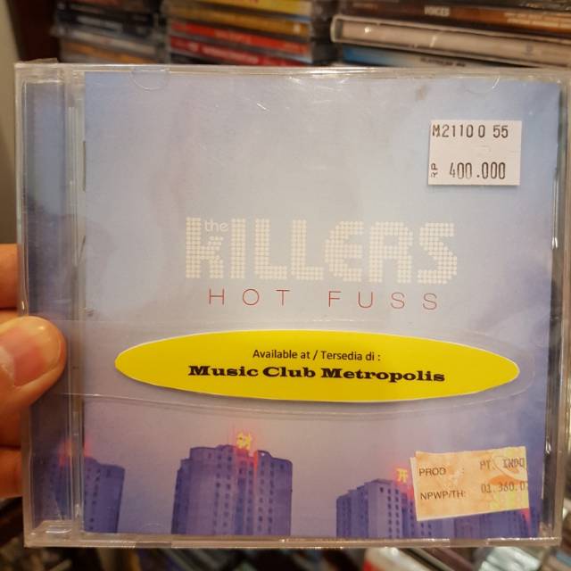CD THE KILLERS - HOT FUSS IMPORTED USA