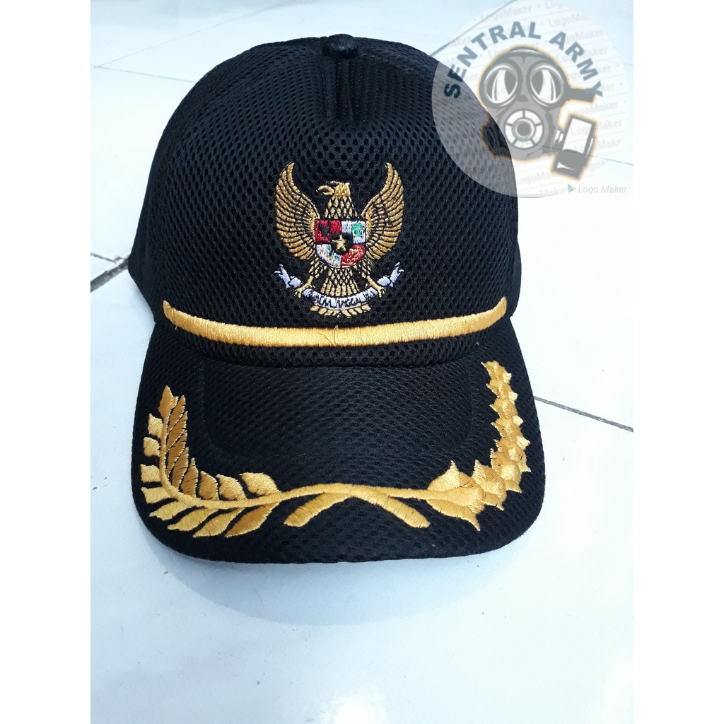 Topi Garuda/ Topi Jaring/ Topi Kepala Desa/ Topi Camat/ Topi PNS
