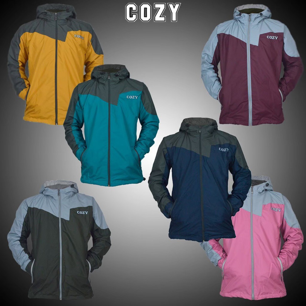 Jaket Windbreakers Amazing Parasut Waterproof COZY 99