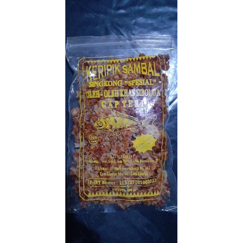 

Keripik Sambal Sibolga Kemasan 250 Gram