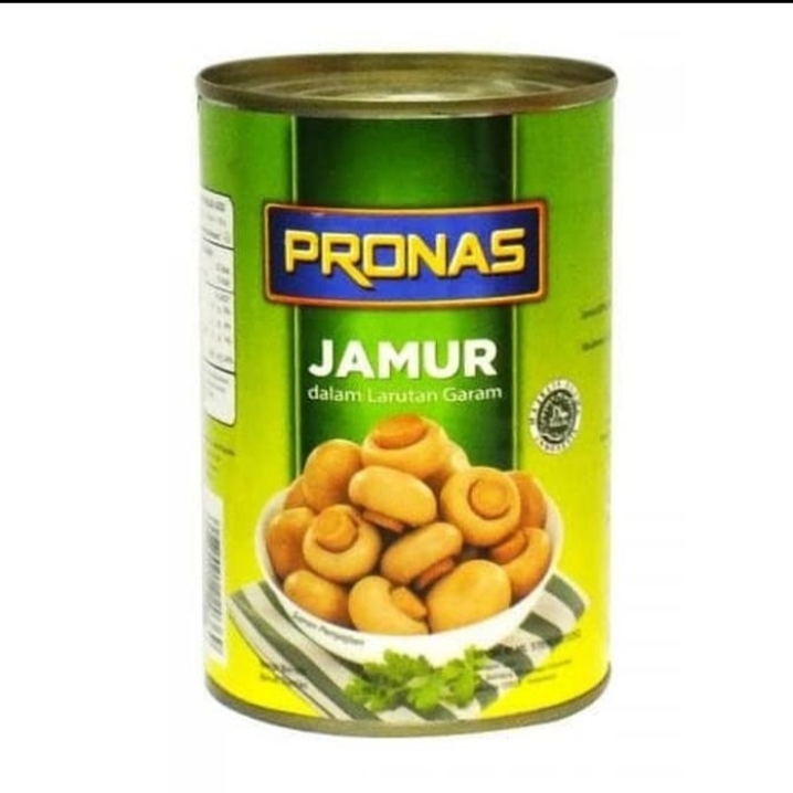 

PRONAS Jamur Kancing Utuh Kalengan - Canned Whole Mushroom 400g