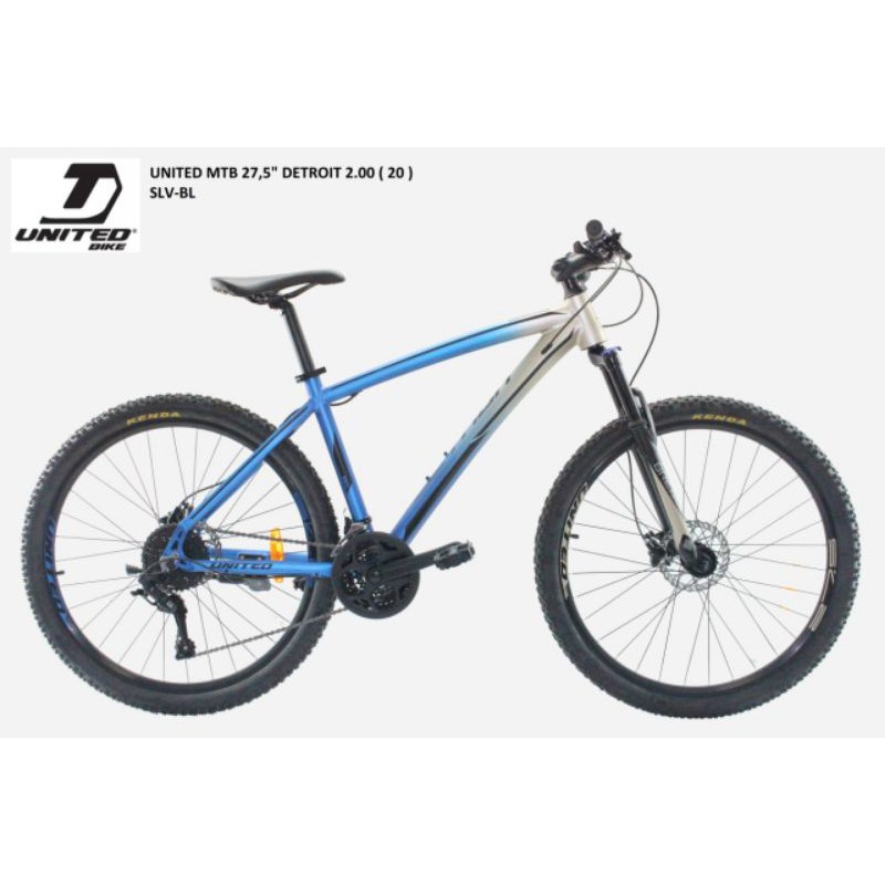 Sepeda Guning United MTB 27.5 Detroit 2.0