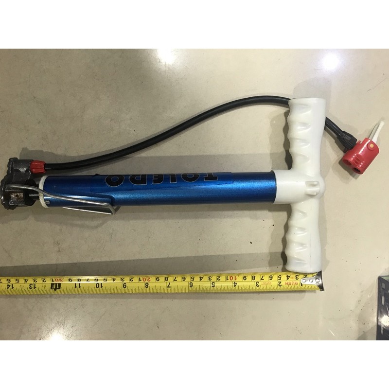 Pompa sepeda dan motor mini toledo