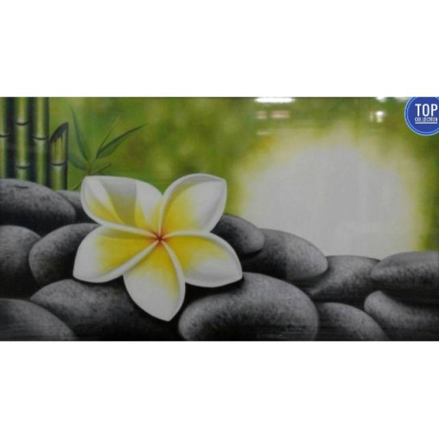 Lukisan bunga kamboja | Lukisan indah | Lukisan cantik | Lukisan bali