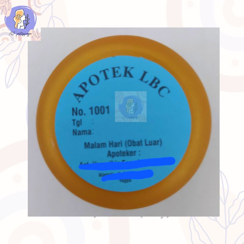 Krim Malam Gold LBC No 1001