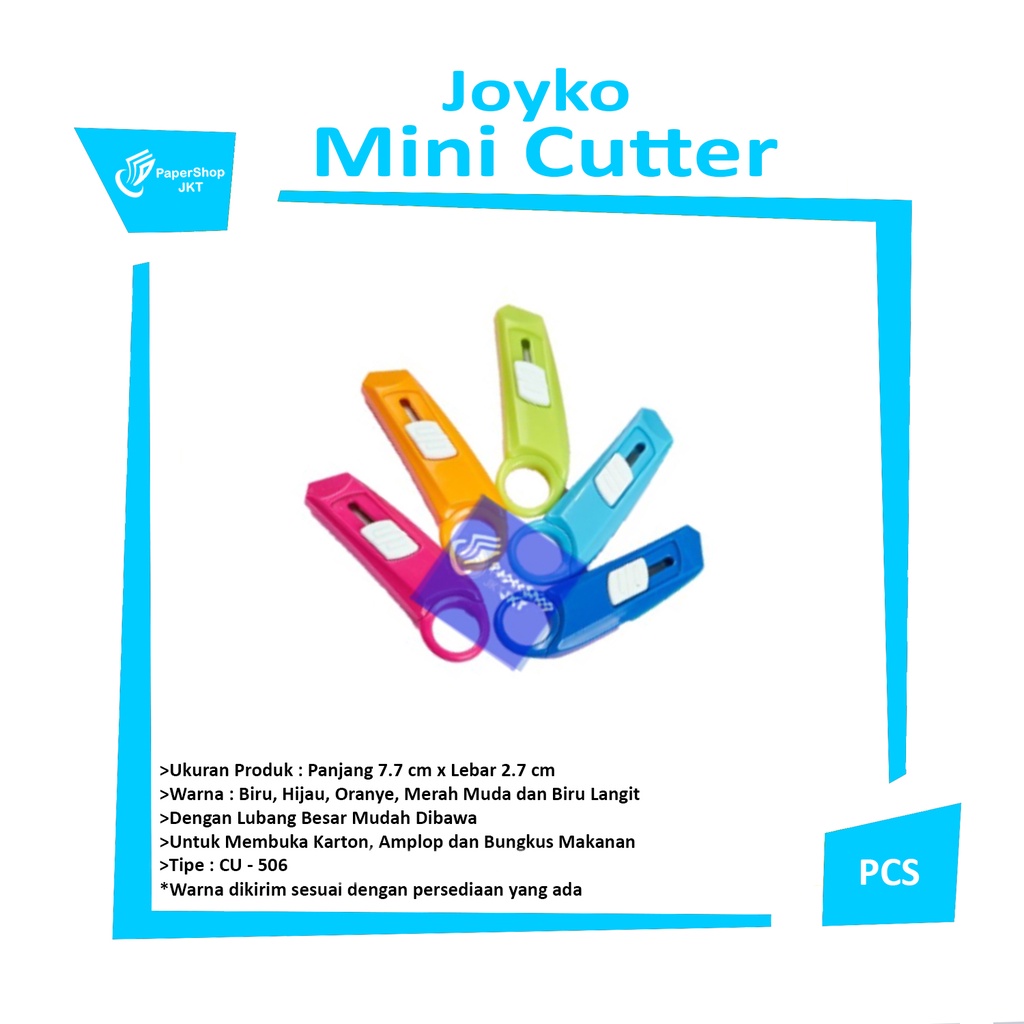 

JOYKO - Mini Cutter Pemotong CU-506 - Pcs