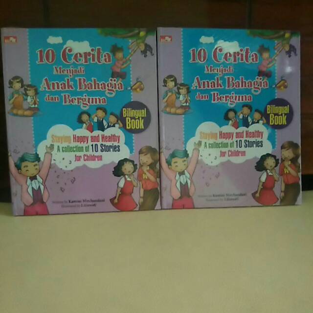 10 cerita menjadi anak bahagia dan berguna, Bilingual Book
