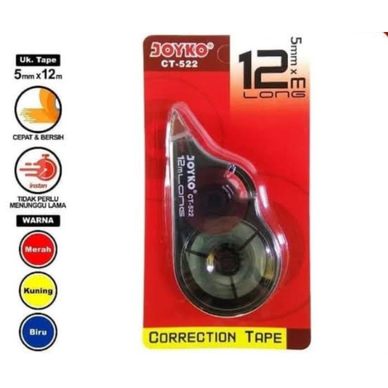 

[ LUSIN ] TIPE X ROLL CT 522 JOYKO ( MURAH )