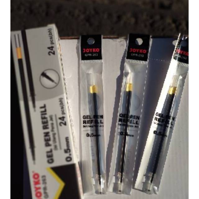 gel Refill (isi ulang pena jel)  joyko  isi 24 pcs