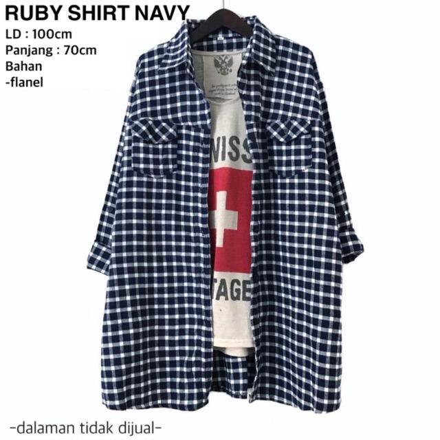 RUBY SHIRT NAVY // TOSCA // BLUE