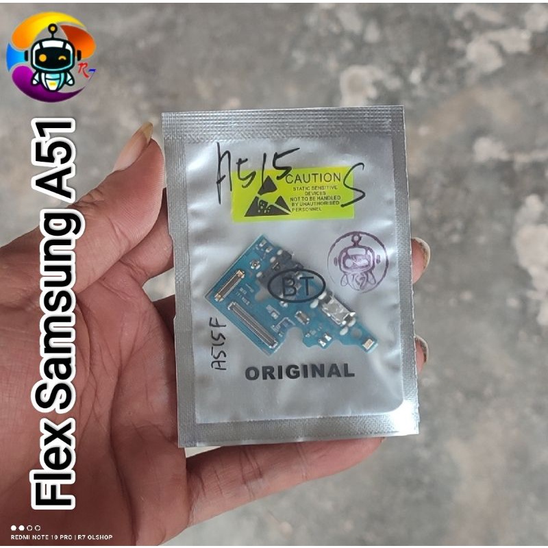 Flexible Board Connector Charger Samsung A51 A515F Ori