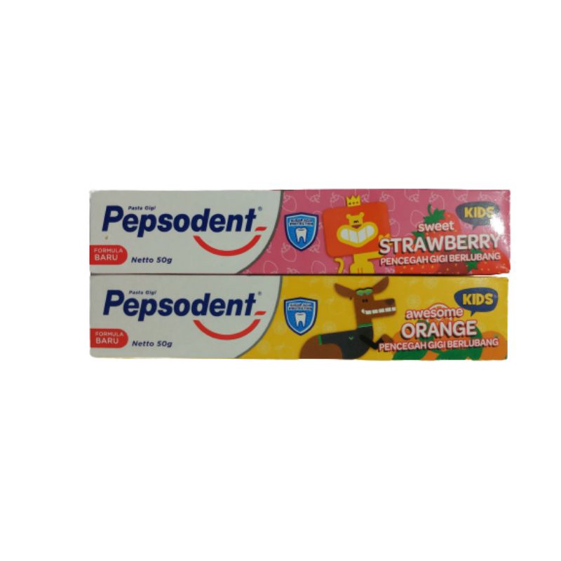 Pepsodent Pasta Gigi Kids 50g /centraltrenggalek