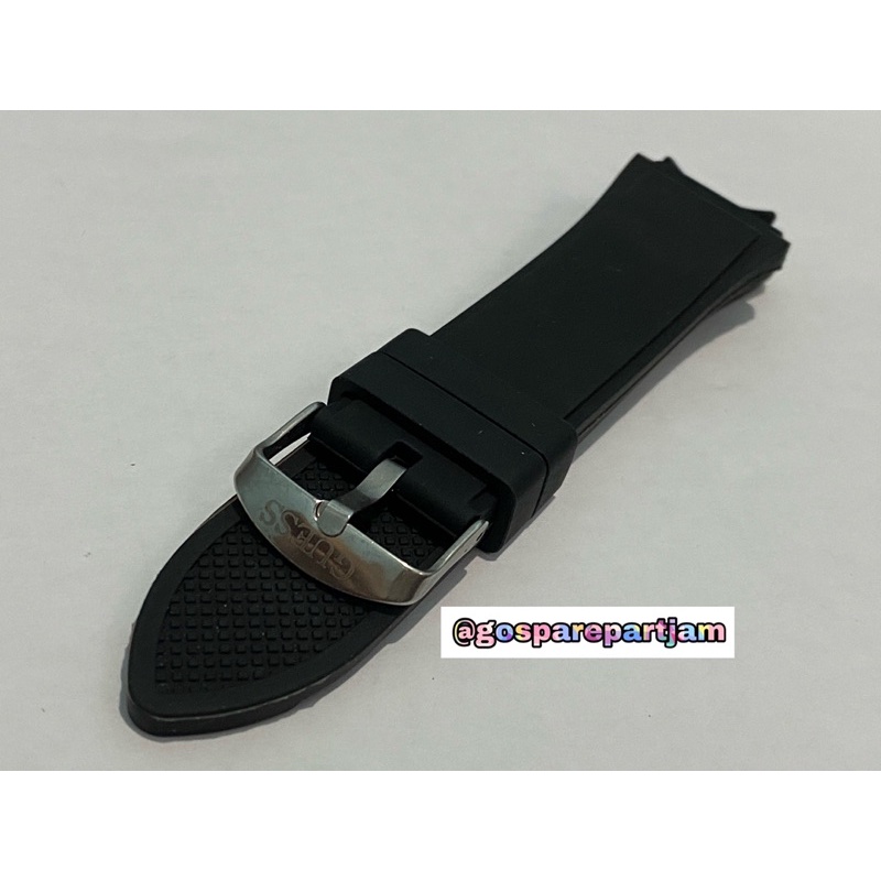 strap / tali jam tangan guess GS gww0248g5 w0247g3 bahan karet rubber